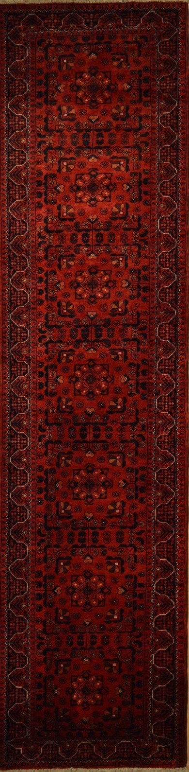 Afghan Balooch hand knotted rug