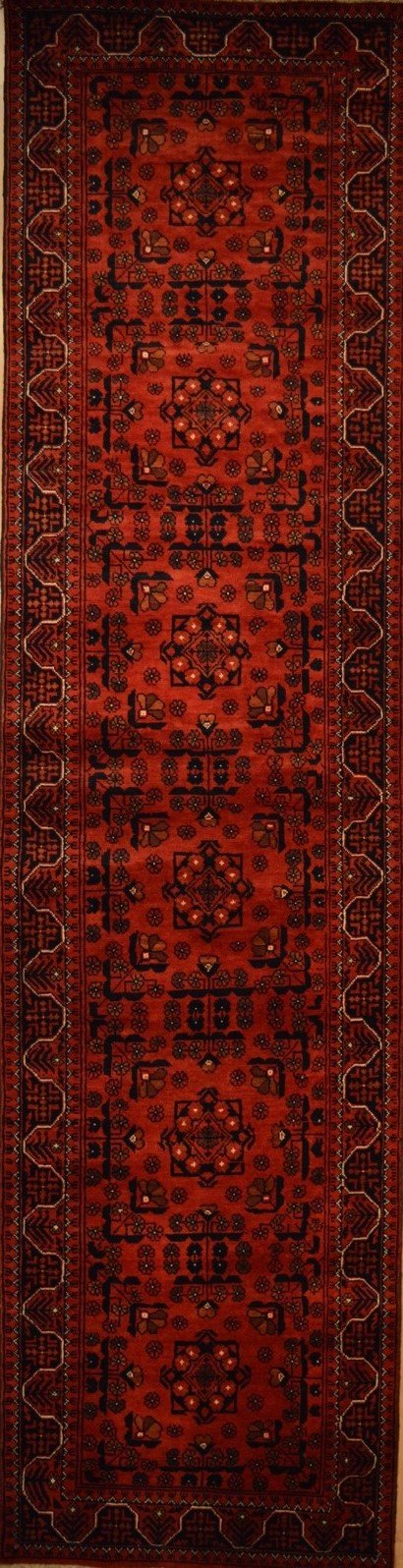 Afghan Balooch hand knotted rug
