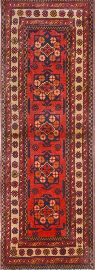Afghan Patchwork hand knotted rug