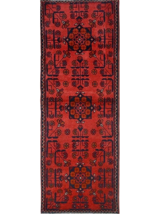 Afghan Khaja Roshnaee hand knotted rug