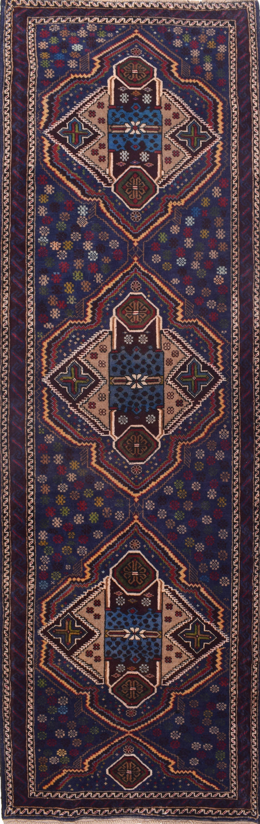 Afghan Kazak hand knotted rug