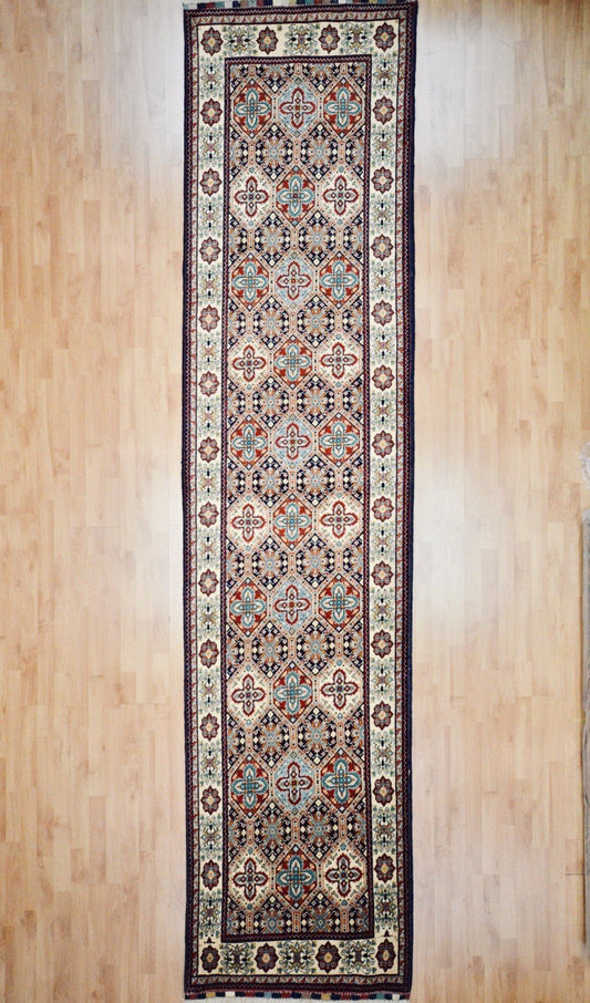 Indian Gabbeh Loribuff hand knotted rug 4x6