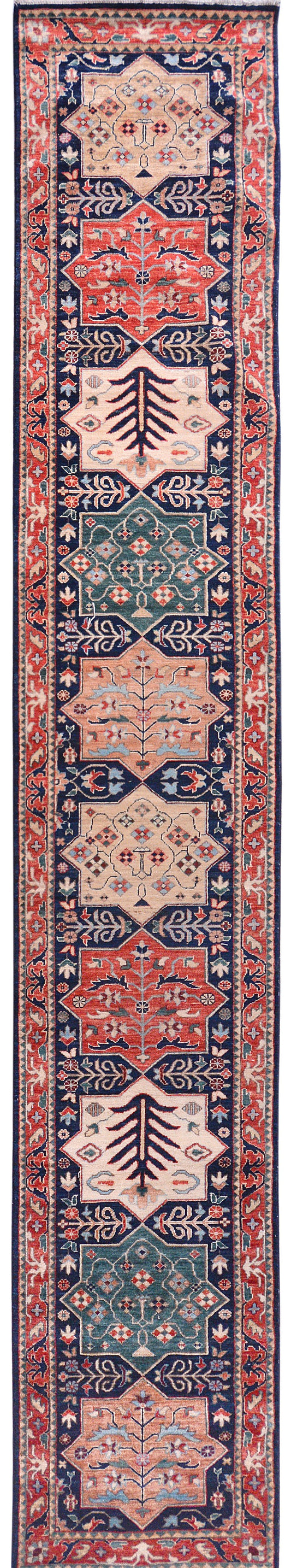 Afghan Super Fine Khorjeen hand knotted rug