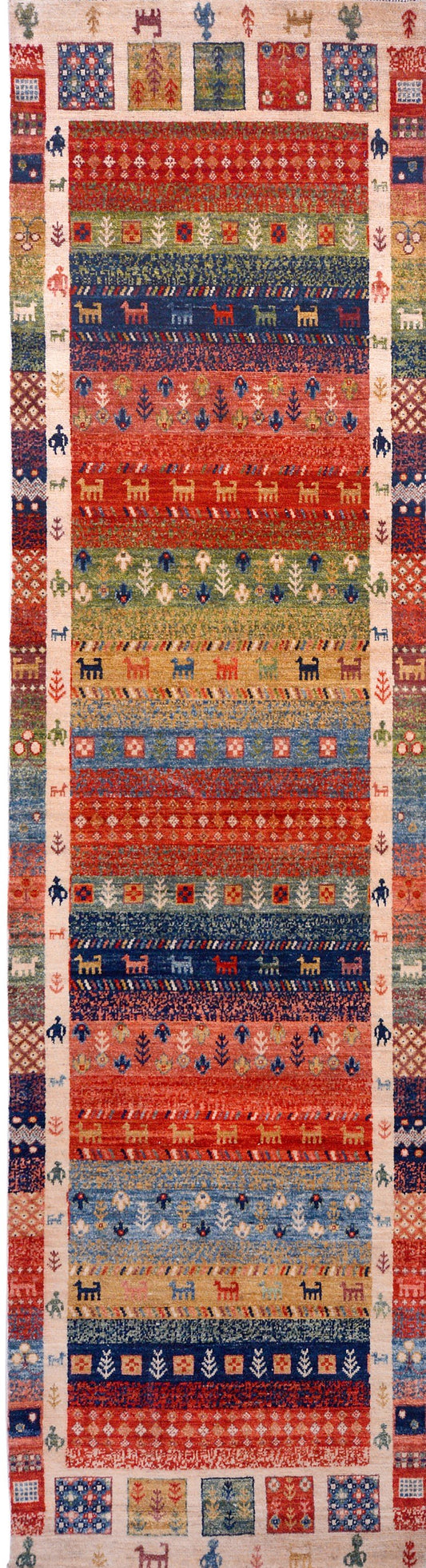 Afghan Super Fine Khorjeen hand knotted rug