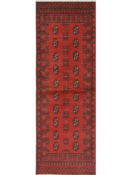 Afghan Akcha hand knotted rug