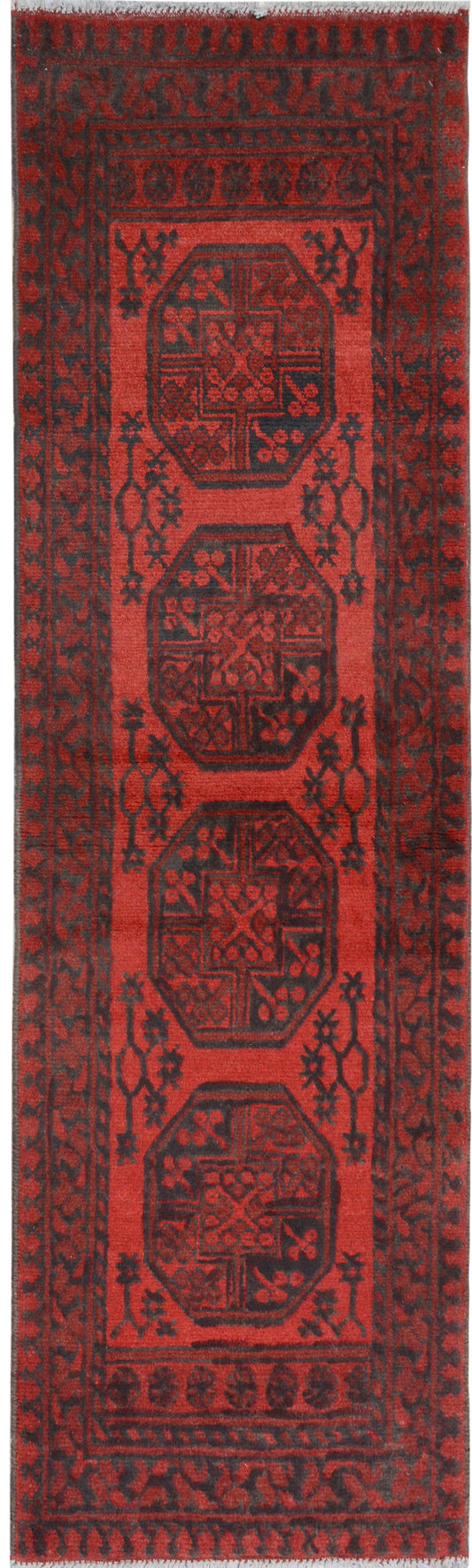 Afghan Akcha hand knotted rug