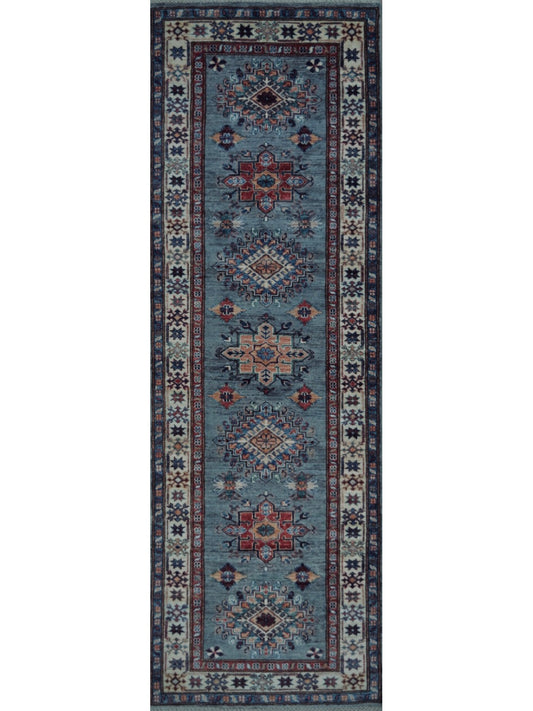 Afghan Super Fine Kazak hand knotted rug
