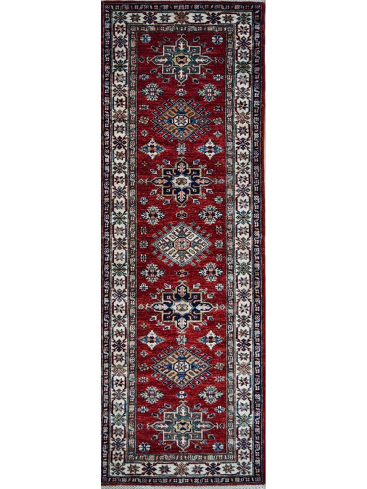 Afghan Super Fine Kazak hand knotted rug