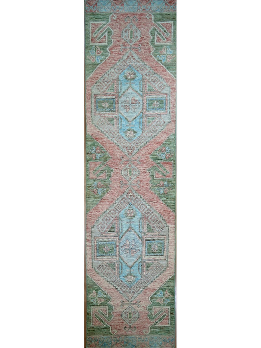 Afghan Ushak hand knotted rug