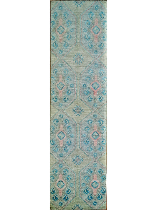 Afghan Ushak hand knotted rug