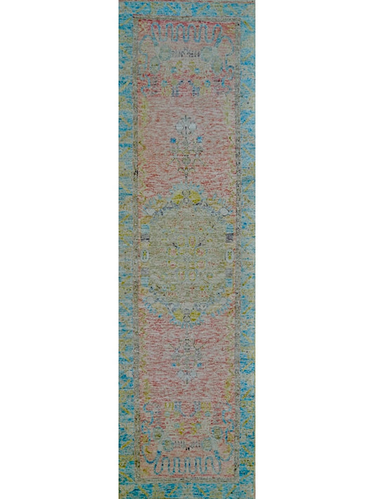 Afghan Ushak hand knotted rug