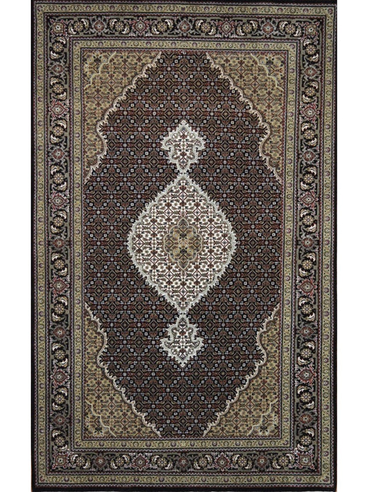 Indian Jaipur hand knotted rug 8x10