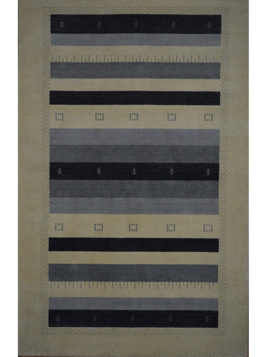 Indian Indonepali hand knotted rug 8x10