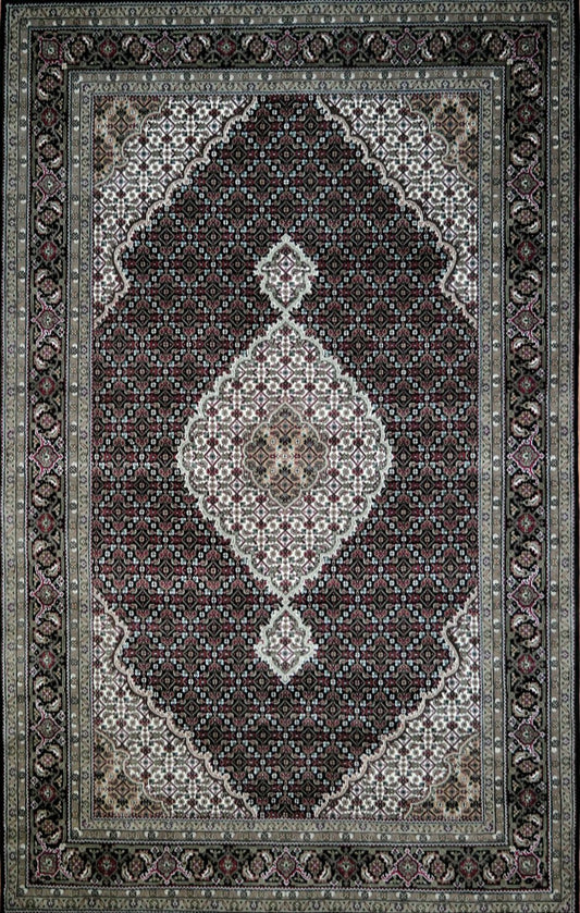 Afghan Ersari hand knotted rug 7x10