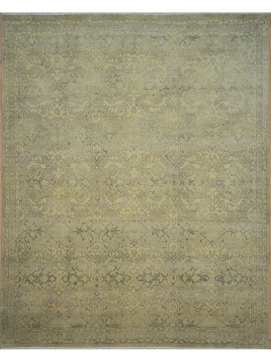 Indian Jaipur hand knotted rug 8x10