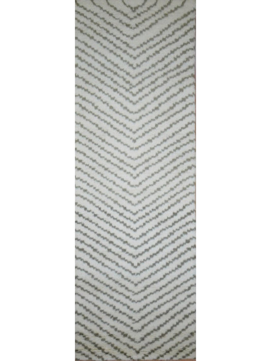 Indian Moroccan Style hand knotted rug