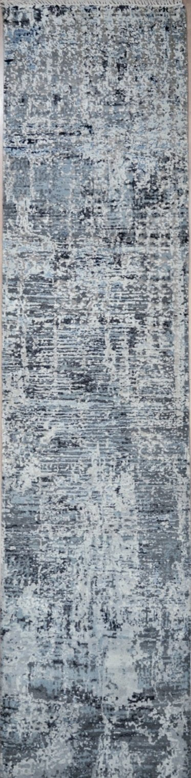 Indian Jaipur Wool & Silk hand knotted rug