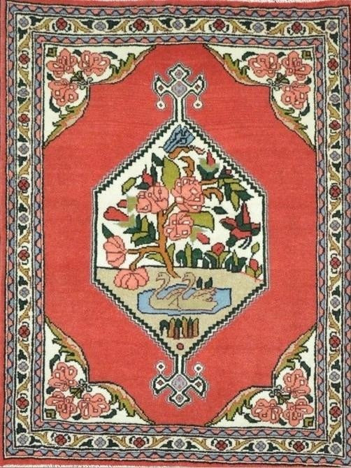 Persian Toysirkan hand knotted rug 2'6x4'6