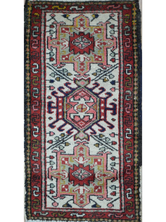 Persian Shiraz hand knotted rug 2x3