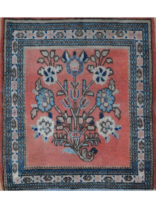 Indian Moroccan Style hand knotted rug 4x6