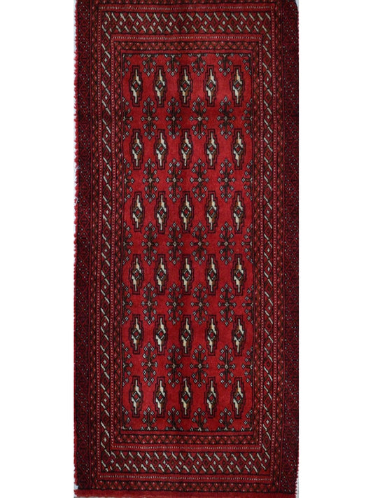 Persian Turkman hand knotted rug 2x3