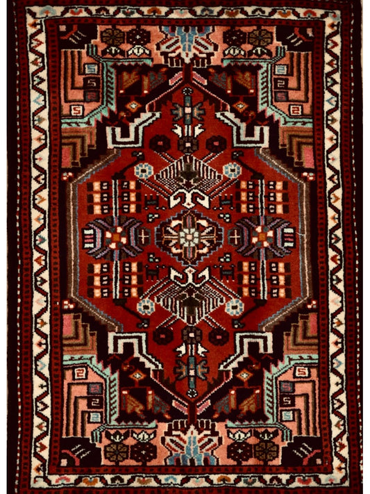 Persian Toysirkan hand knotted rug 2x3