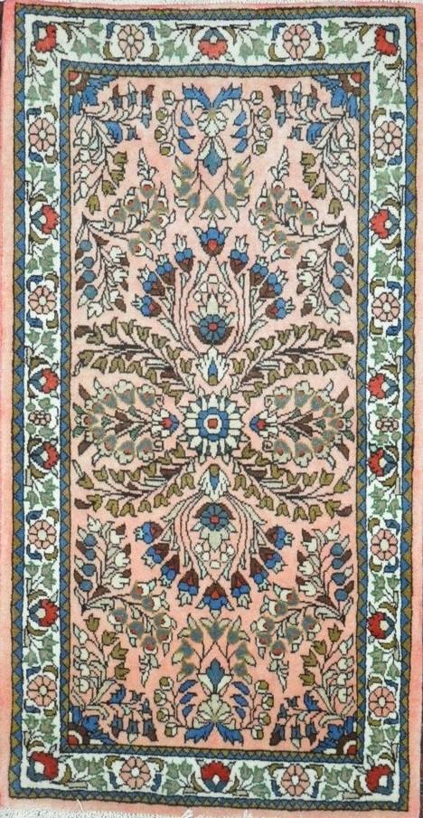 Persian Hamadan hand knotted rug 3x5
