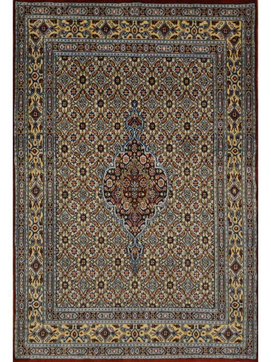 Persian Hamadan hand knotted rug 3x5