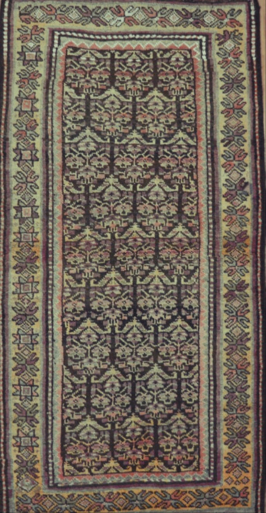 Persian Songhor hand knotted rug 3x5
