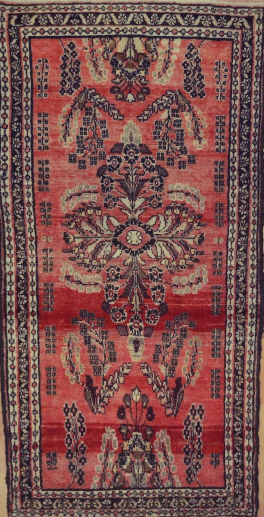 Persian Malayer hand knotted rug 5x7