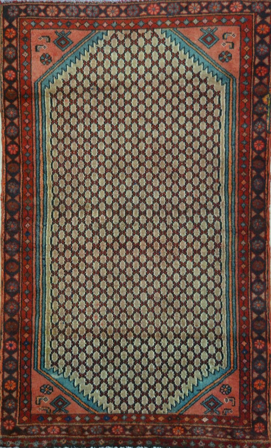 Persian Sarough hand knotted rug 3x5