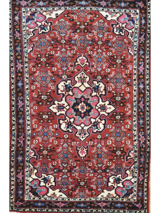 Persian Turkman hand knotted rug 3x5