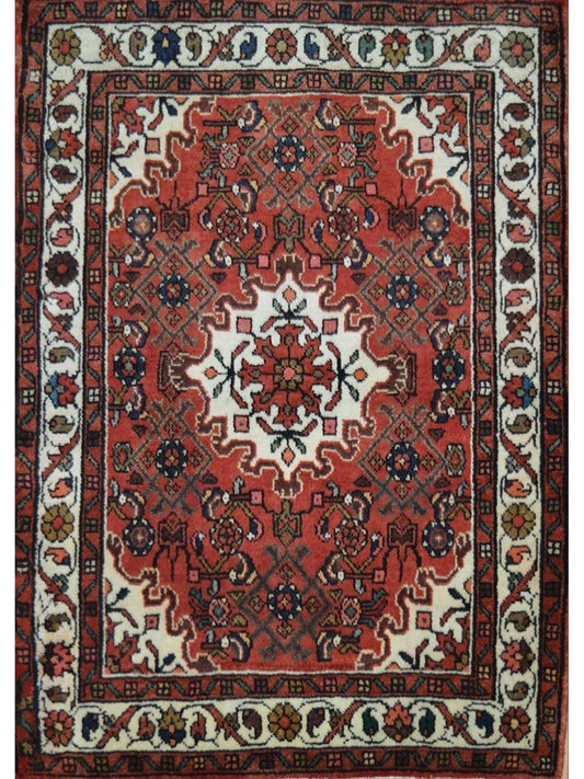 Persian Mir hand knotted rug 3x5