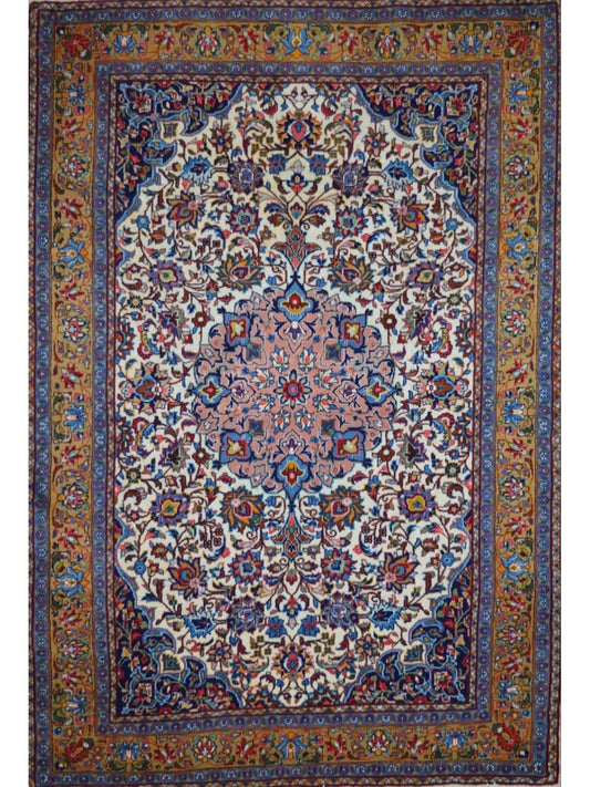 Persian Bijar hand knotted rug 4x6
