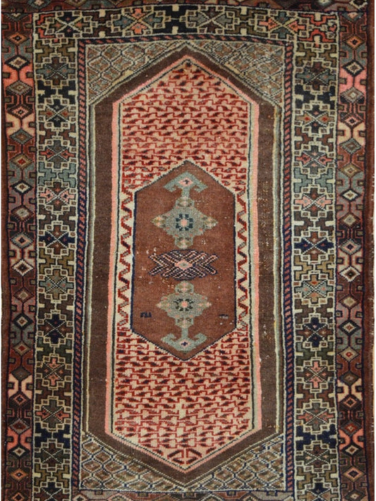 Persian Ghashghai hand knotted rug 4x6