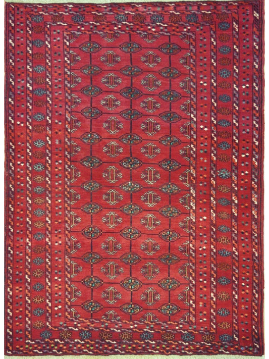 Persian Kashan hand knotted rug 4x6