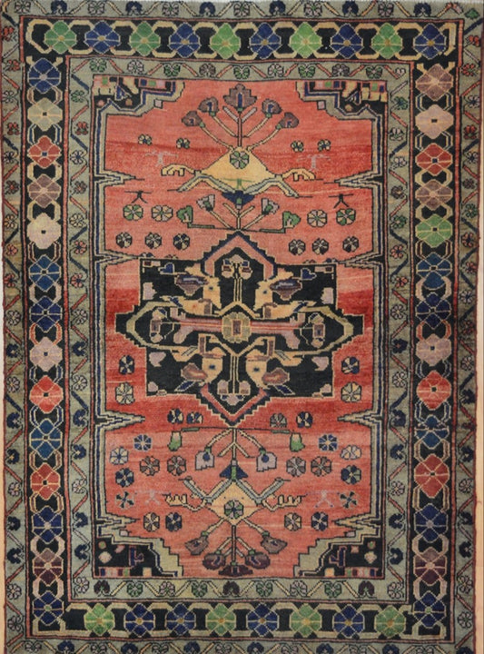 Persian Lori hand knotted rug 5x8