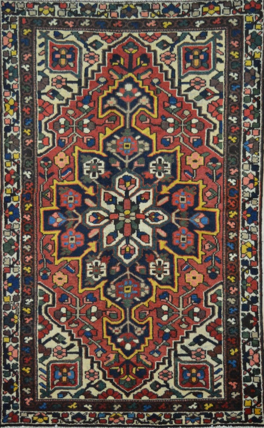 Persian Toysirkan hand knotted rug 4x6