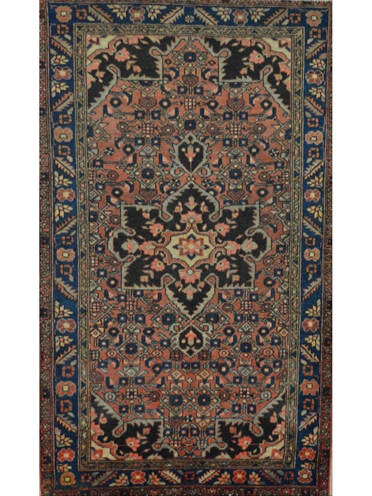 Persian Mir hand knotted rug 4x6