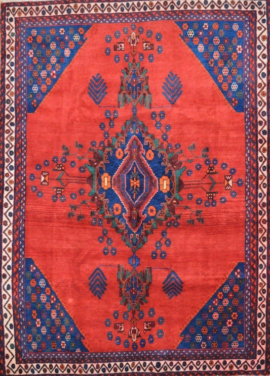 Persian Wiss hand knotted rug 5x7