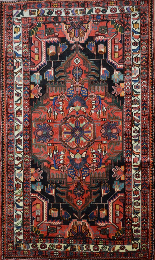 Persian Sarough hand knotted rug 2'6x4'6