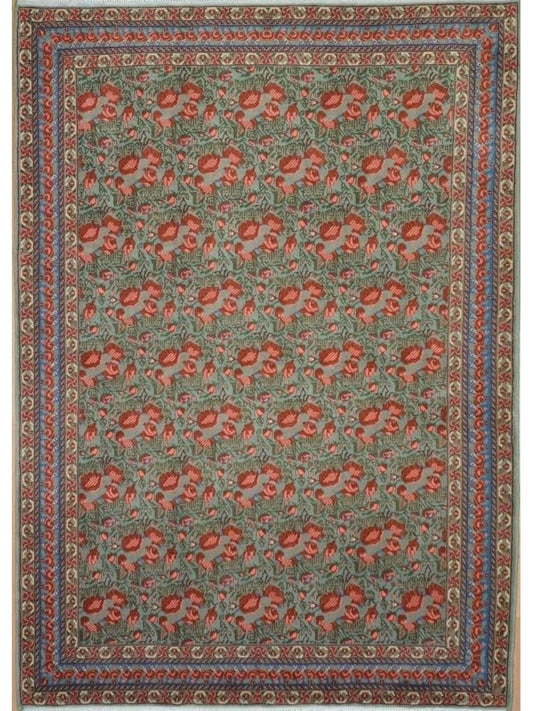 Persian Bakhtiari hand knotted rug 5x8