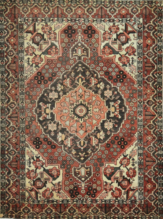 Persian Lori hand knotted rug 5x7