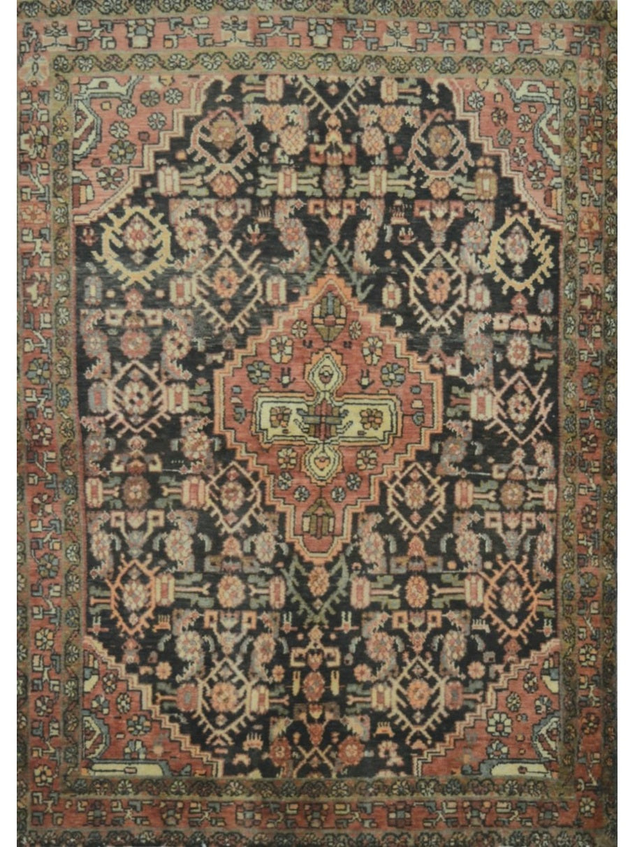 Persian Lori hand knotted rug 5x7