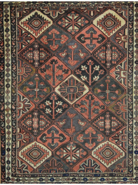 Persian Wiss hand knotted rug 5x7