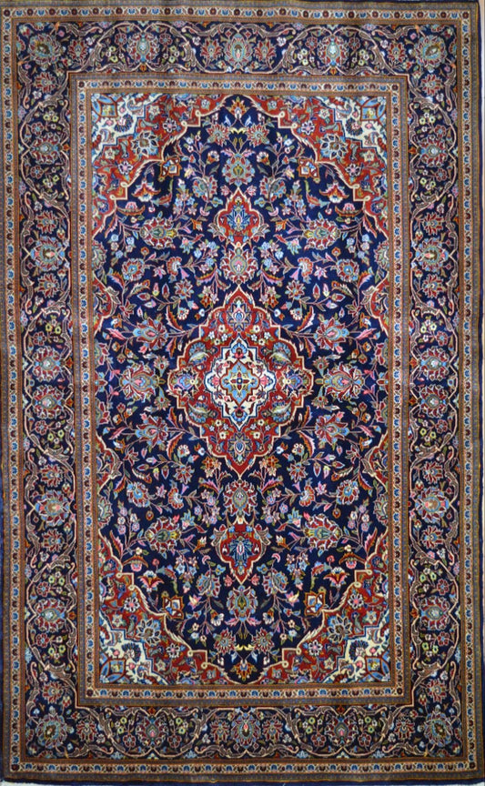 Persian Heriz hand knotted rug 8x10