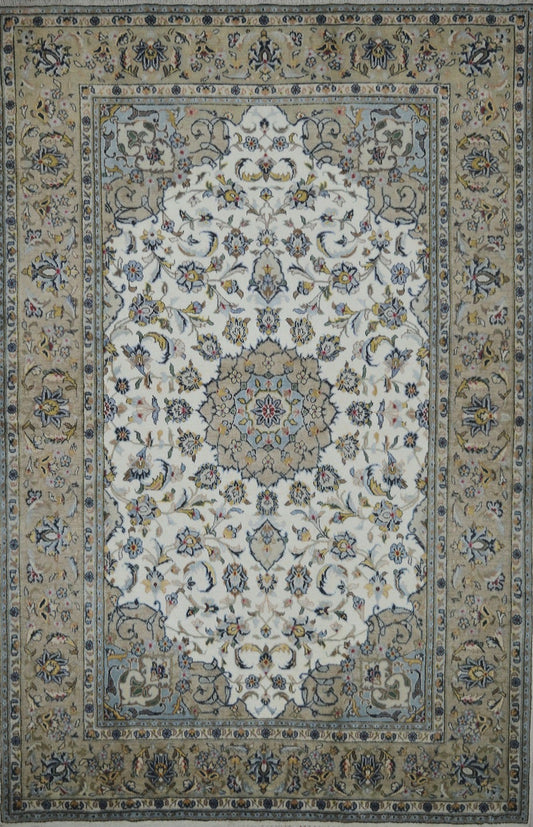 Persian Second Life hand knotted rug 6x9