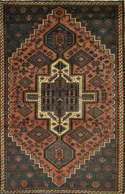 Afghan Fine Kondooz hand knotted rug 5x8