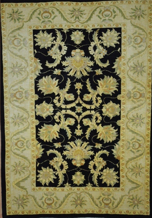Persian Bakhtiari hand knotted rug 6x9