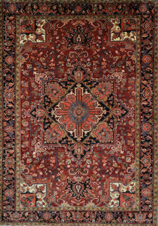 Persian Second Life hand knotted rug 8x10